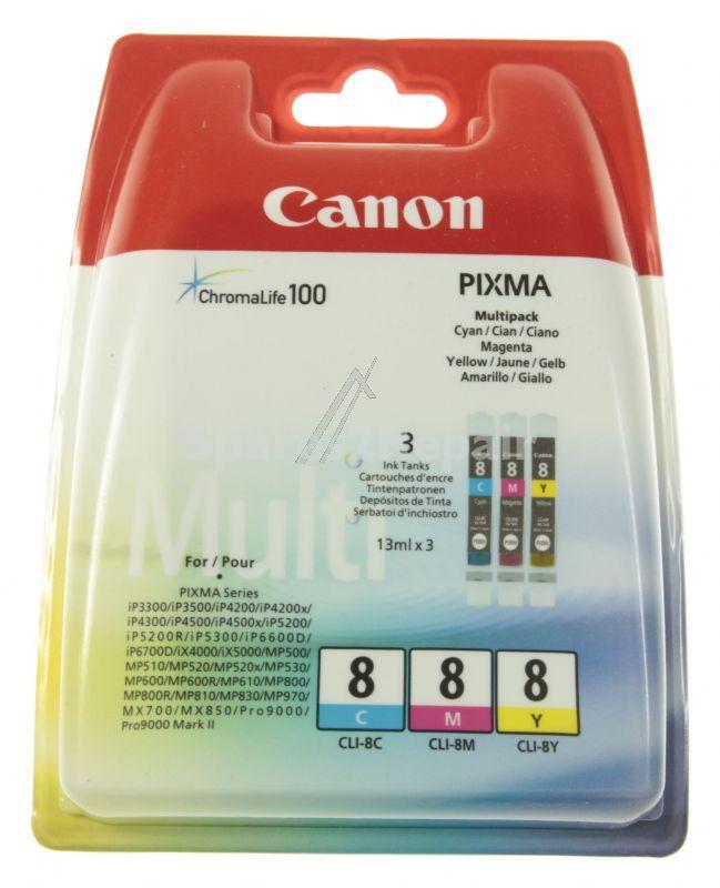 Canon Cartridge - Cli-8 0621b029 Ink Cartridge Multipack Cmy