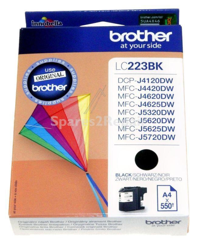 Brother Cartridge - Lc223bk Cartridge Black 0 55k