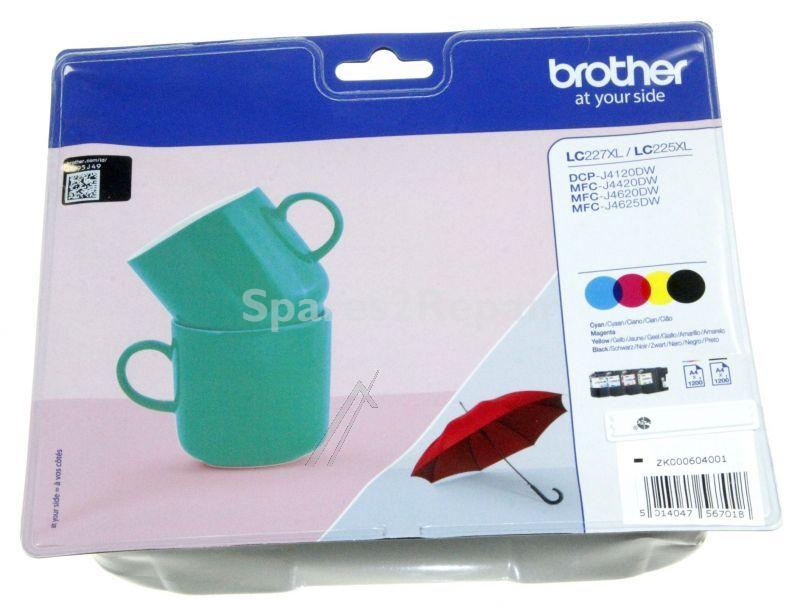Brother Cartridge - Lc227xlvalbpdr Brother 4 Cartridges Xl Bk-c-m-y Dcp-j4120dw-mfc-j4420--4