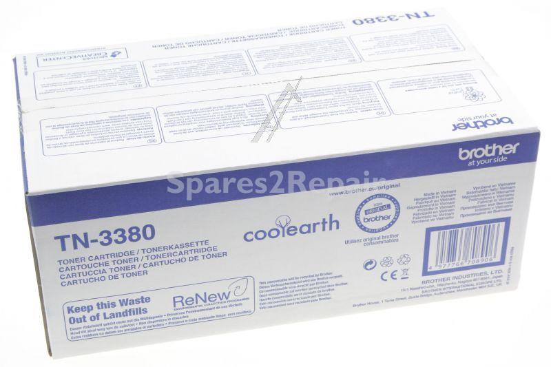 Brother Toner Cartridge - Tn-3380 Toner Black 8k