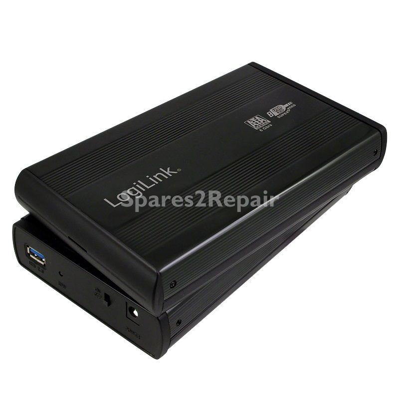 Logilink Hard Drive Enclosure 3,5" - Hard Disk Case, Usb3.0-sataii, Bk