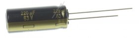Panasonic 63v Radial Electrolytic 105 De - 220uf-63v El-cap Radial Pan 105° 10x25mm -rohs-