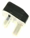 Bachmann Plug - Mains Plug 13a, Black, Uk