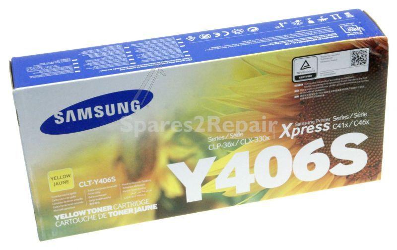 Samsung Toner Cartridge - Y406 Clt-y406s-els Toner Yellow 1k
