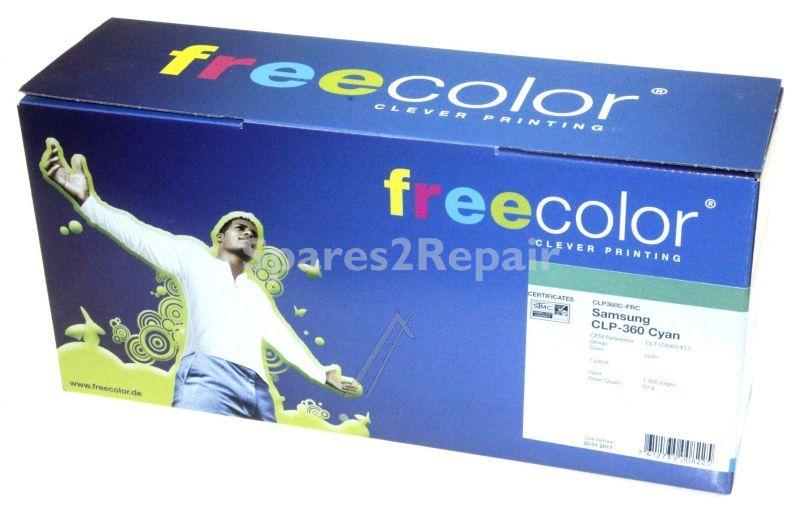 Freecolor Toner Cartridge - Clp360c-frc K15687f7 Toner Cartridge Cyan 1k