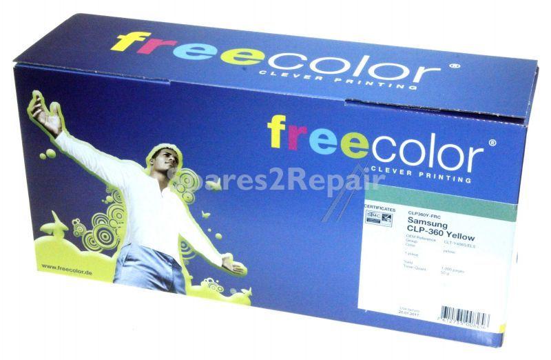 Freecolor Toner Cartridge - Clp360y-frc K15689f7 Toner Cartridge Yellow 1k