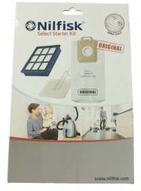 Nilfisk Vacuum Cleaner Bags - 128389188 Select Starter Kit