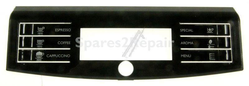 Saeco Operating Unit Screen - 11031248 Display Front Panel S-scr blac