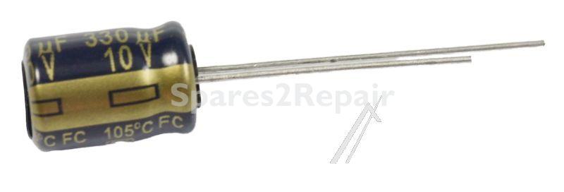 Panasonic 10v Radial Electrolytic 105 De - 330uf-10v Eeufc1a331 Elko Radial Pan 105° 8x11 5mm -rohs-