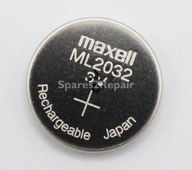 Maxell Battery - 3v-65mah Rechargeable Button Cell Battery