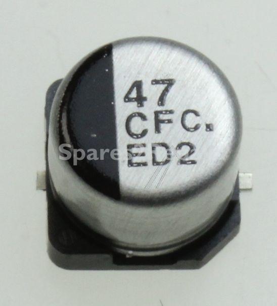 Panasonic 16v Smd-electrolytic 105 Degre - 47uf-16v Smd-elco Pan 105° 6,3x5,4mm