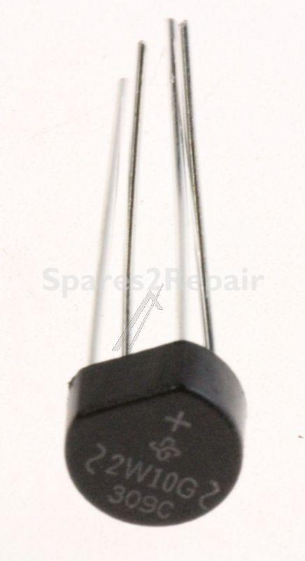 Vishay Bridge Rectifier - Bridge Recitifier, 2a 1000v, 4-pin