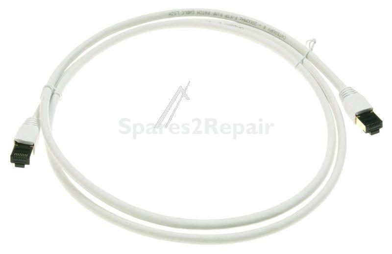 Patch Cable - Patchkabel Cat8.1, Rj45, F-ftp (pimf), Weiss, 1.5m, Lsoh