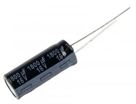 Panasonic 16v Radial Electrolytic 105 De - 1800uf-16v Eeufr1c182l Electrolytic Capacitor Radial 105° 10x25mm