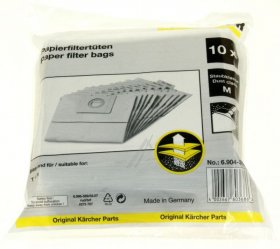 Karcher Vacuum Cleaner Bags - 6 904-312 0 Paper Filter Bags 10 Pcs