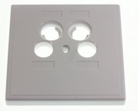 Axing Blanking Plate Aerial Socket - Szu 2-03 Abdeckungen Einteilig Tv-r-data-data