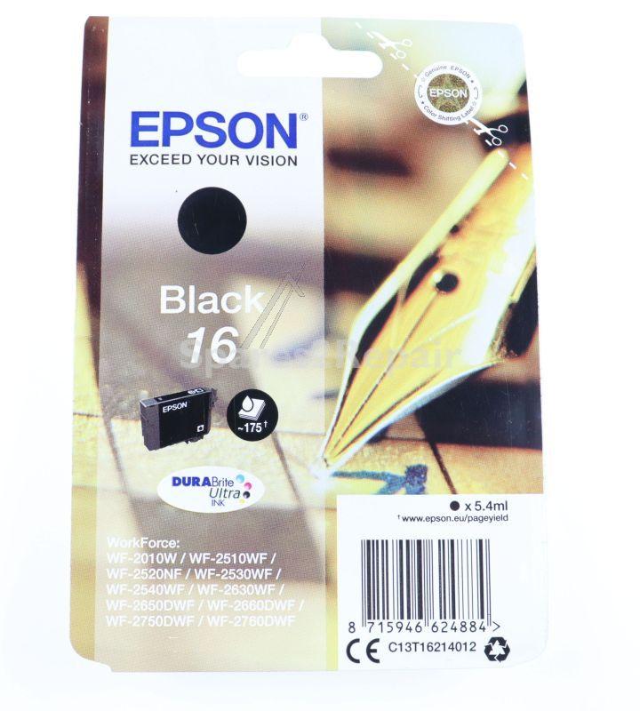 Epson Cartridge - 16 C13t16214012 Cartridge Black 5 4ml