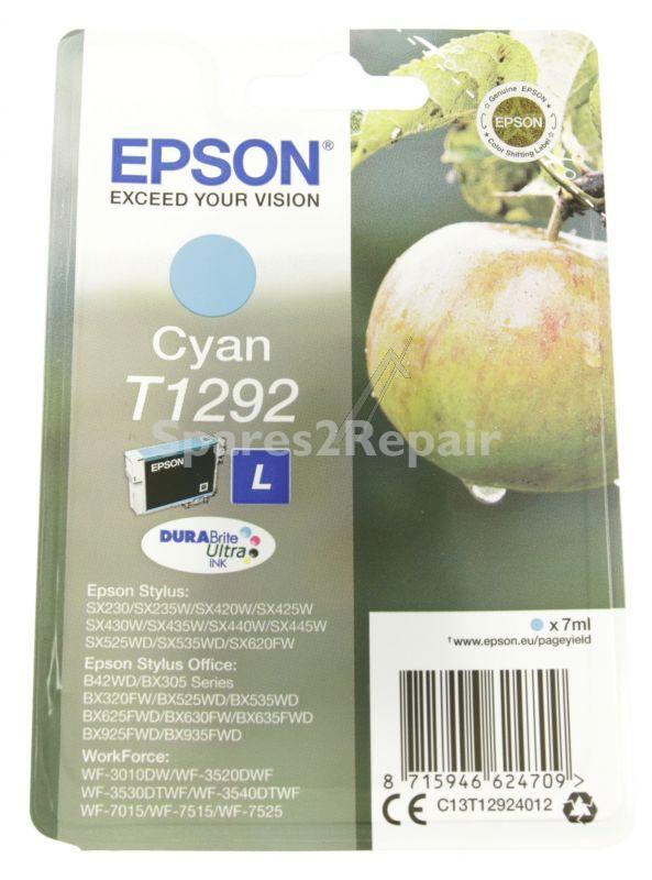 Epson Cartridge - T1292 C13t12924012 Ink Cartridge Cyan 7ml