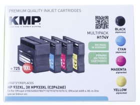 Kmp Cartridge - 1725 4005 H174 Ink Cartridge Multipack Bcmy