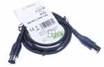 Compatible Din Plug-din Plug Audio - Audio Lead - 1 5m 2xdin 5pol 180° Plug-plug