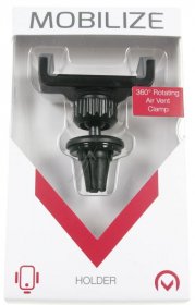 Mobilize Capstan Mounting - 21888 Universal Holder On Air Vent Black