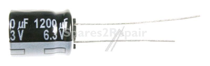 Panasonic 6.3v Radial Electrolytic 105gr - 1200uf-6,3v Elcap Radial Pan 105° 10x12,5mm -rohs-
