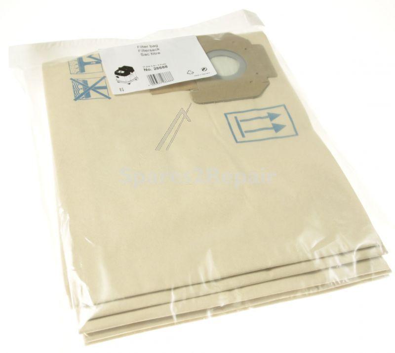 Nilfisk Vacuum Cleaner Bags - 28688 Filter Bag Sq5