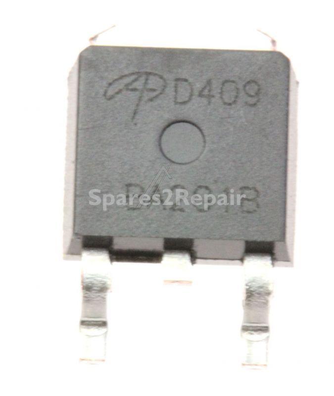 Alpha & Omega Semiconductor Field Effect Transistor - D409 P-kanal Mosfet, -60v -26a To-252
