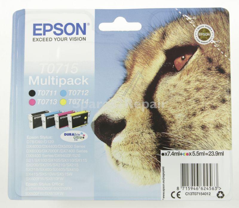 Epson Cartridge - T0715 C13t07154012 Cartridge Multipack Cmyk 23 9ml