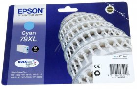 Epson Cartridge - 79xl C13t79024010 Ink Cartridge Cyan 17 1ml