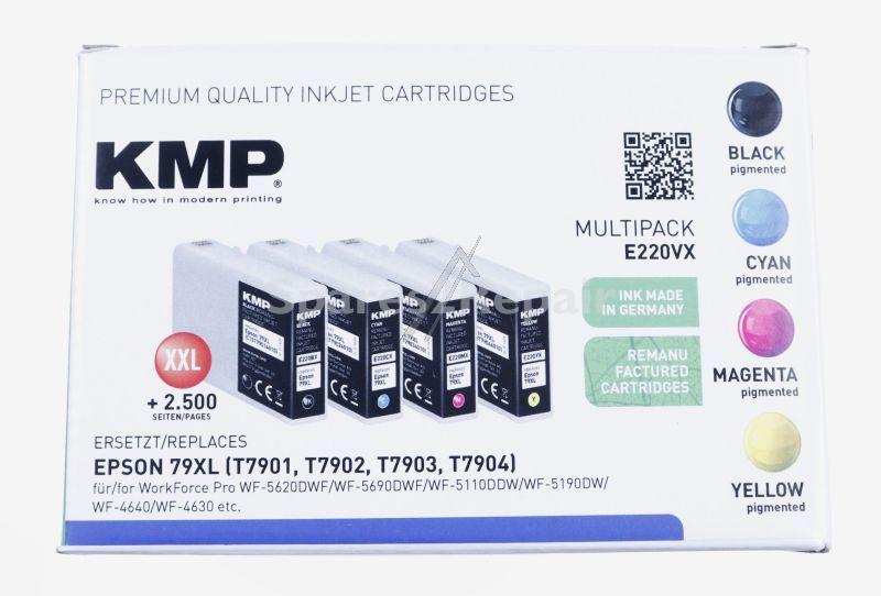 Kmp Cartridge - 1628 4005 E220vx Ink Cartridge Multipack Bk-c-m-y 105ml