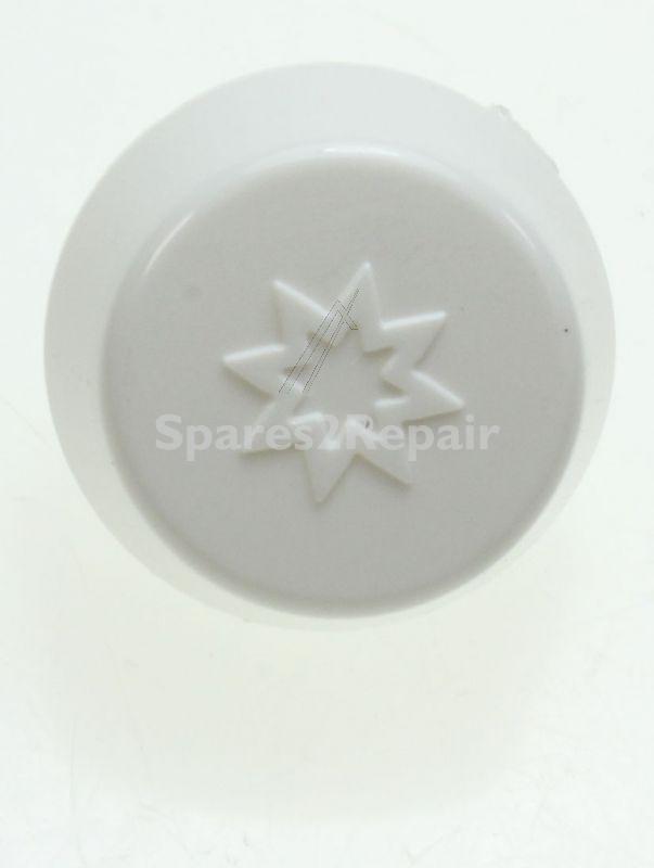 Smeg Button - 766410350 Ignition Knob (white)