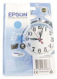 Epson Cartridge - 27xl C13t27124012 Ink Cartridge Cyan 10 4ml