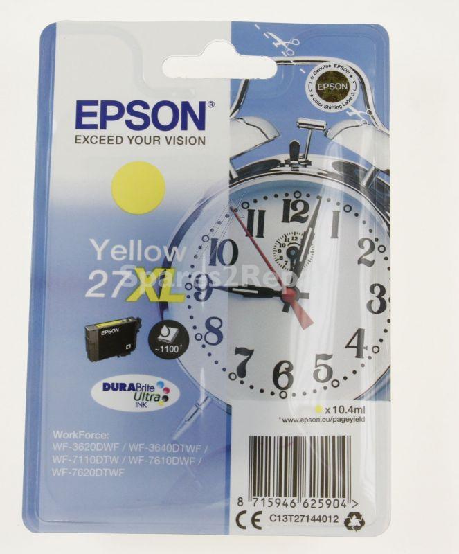 Epson Cartridge - 27xl C13t27144012 Ink Cartridge Yellow 4 0ml