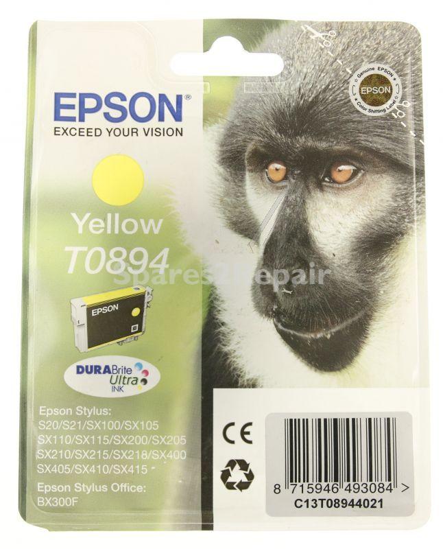 Epson Cartridge - T0894 C13t08944011 Ink Cartridge Yellow 3 5ml