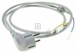 Smeg Mains Power Lead - 821290545 Cable + Cable-holder