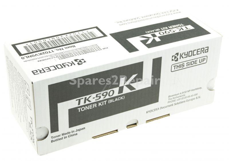 Kyocera Mita Toner Cartridge - Tk-590k 1t02kv0nl0 Toner Kit Black 7k