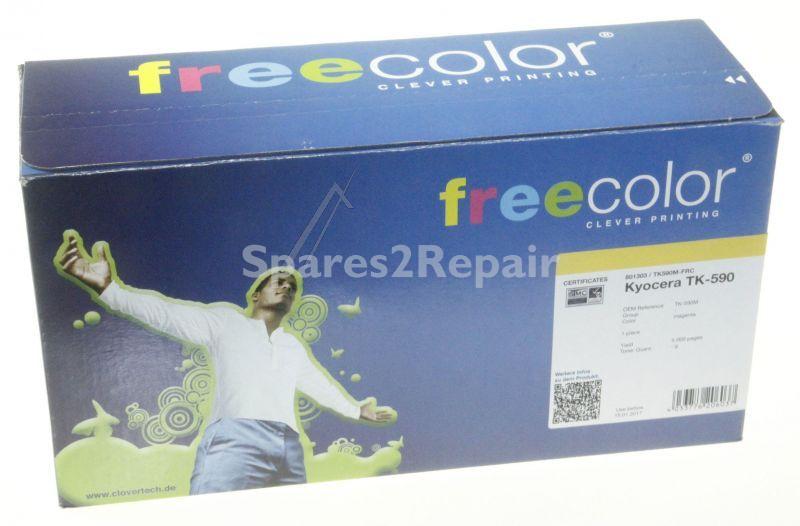 Freecolor Toner Cartridge - Tk590m-frc K15487f7 Toner Cartridge Magenta 5k