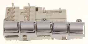 Haier Button - 0530009803 49051220 F2 Button-light Guide Group-k60-70-cls