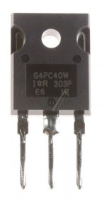 International Rectifier Transistors - G4pc40w Igbt,to-247ac 600v 40a Typ: