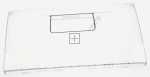 Flap - 4384643200 C00864369 Freezer Top Cabinet [Arcelik]