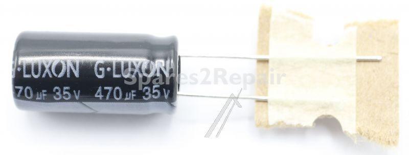 Beko Electrolytic - 252468r C00923837 Ec 470µf 35v 105° 20*10 R:5