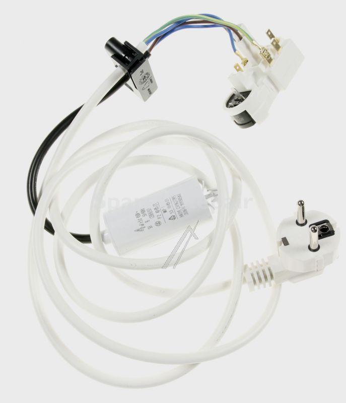 Mains Power Lead - 4622785200 C00908608 Equipped Supply Cord Tg1080y(al) [Arcelik]