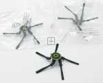Eurofilter Vacuum Cleaner Nozzle - Brush Set Alternative For Roomba S Series