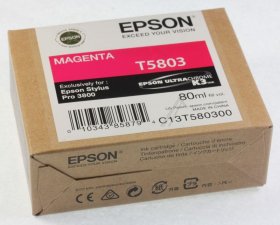 Epson Cartridge - T580300 C13t580300 Ink Cartridge Magenta 80ml
