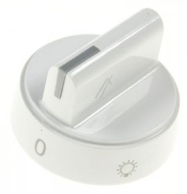 Control Knobs - 9050858 Knob Code1_e-09 4972 00 White [Amica]