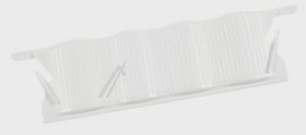 Detergent Dispenser Cover - 42047270 Detergent Drawer Cover Insert-bora-wh [Vestel]