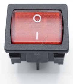 Interbar Switch - Einbau-wippenschalter 2pol Beleuchtet