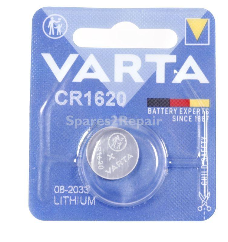 Varta 16,0mm Button Cell - Cr1620 3v-60mah Lithium Battery Suitable For Varta