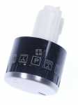 Control Knob - 8053212 Retractable Knob Plastic 34a Black 6000 [Amica]